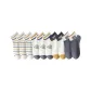 10-8 3 Pinstripe+3 Ribbed Cuff Double Stripe+2 Letter MY+2 Dark Gray Letter