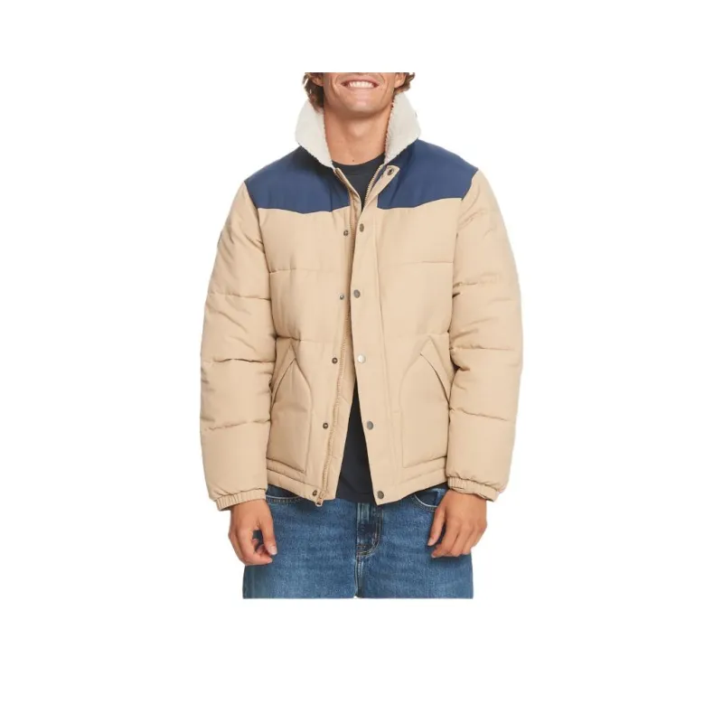 Quiksilver Sherpa Jacket Jackets & Coats Men's Beige-0