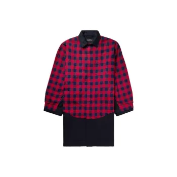 Balenciaga Coats Men Red