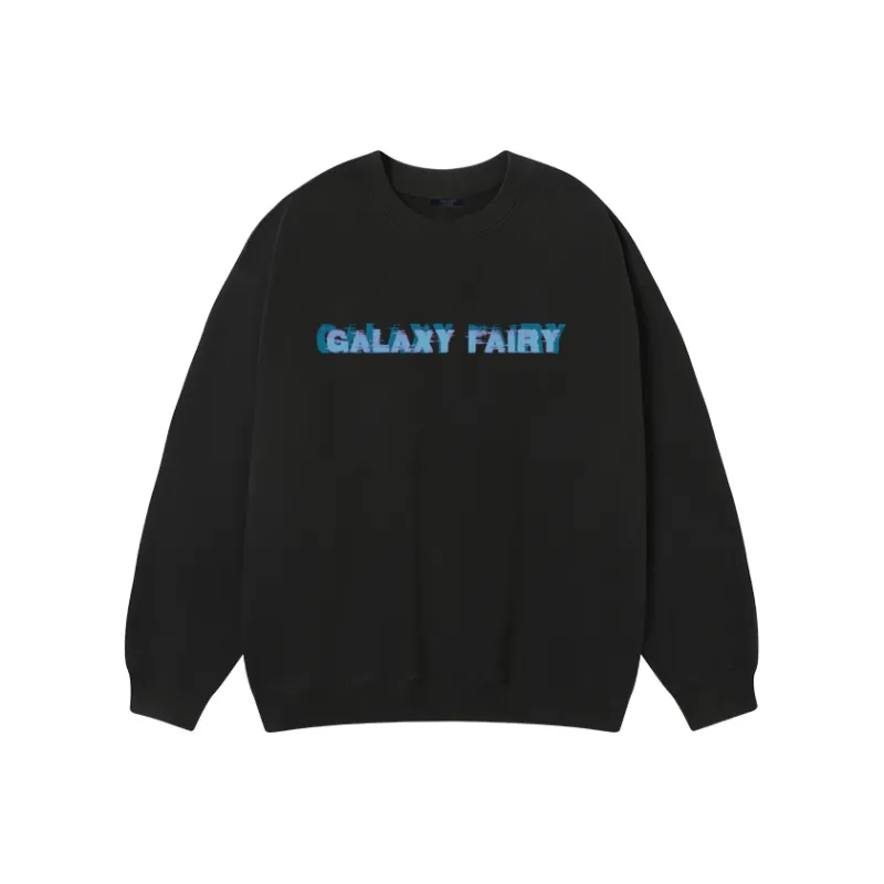 GALAXY FAIRY Sweatshirts Unisex Black-0