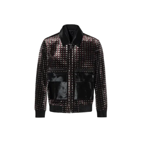 ANDREW MACKENZIE Puffer Jackets Men Red
