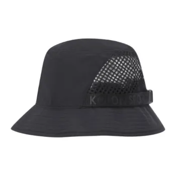 KOLON SPORT Nylon Bucket Hats Unisex Black