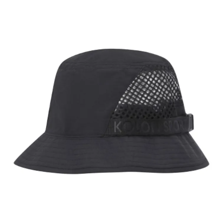 KOLON SPORT Nylon Bucket Hats Unisex Black-0