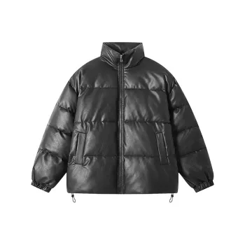HALEBOSS Stand Collar Puffer Jacket Men's
