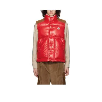 Vetements Vests Men Red