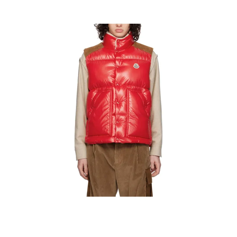 Vetements Vests Men Red-0