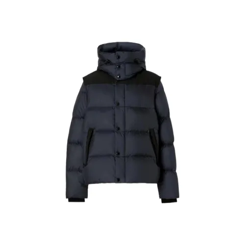 Burberry Detachable Sleeve Hooded Puffer Jacket