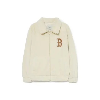 MLB Jackets Unisex Beige Yellow