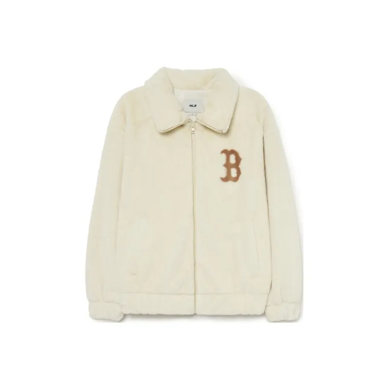 MLB Jackets Unisex Beige Yellow-0