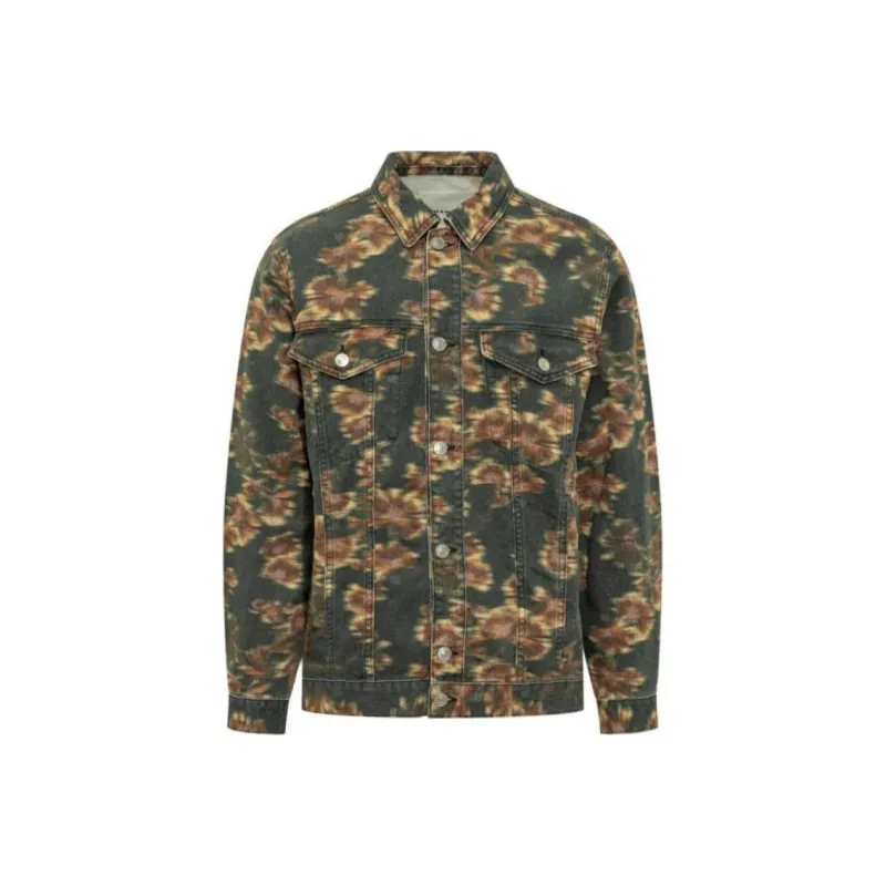 ISABEL MARANT Jorim Printed Denim Jacket-0