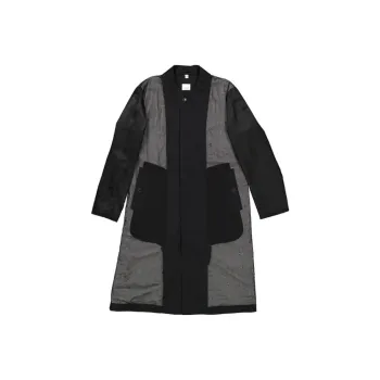 Burberry Coats Men Black
