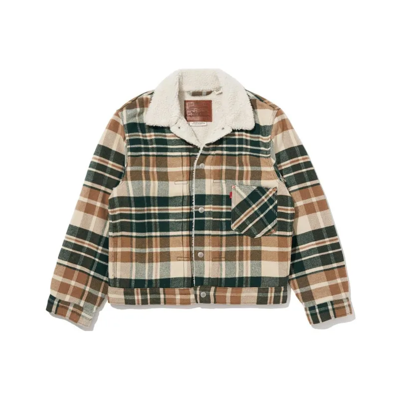 Levis Velvet Jackets Men Yellow-0