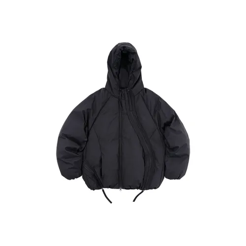 BENMYSHOWER Down Jacket Unisex Black
