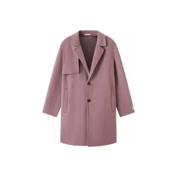 ZIOZIA Coats Men Pink