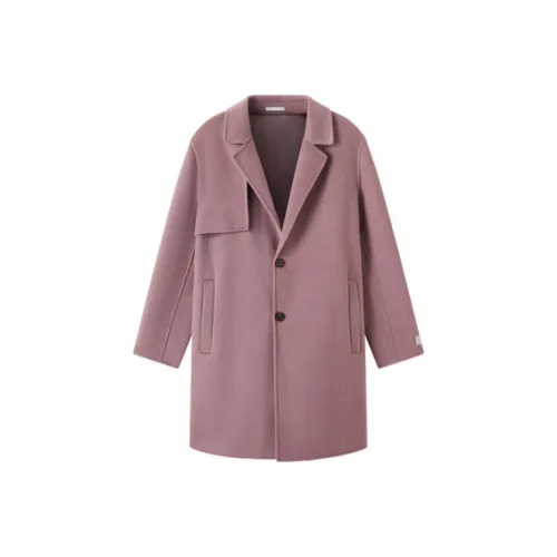 ZIOZIA Coats Men Pink