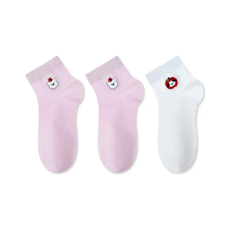 JIAZINI Ankle Socks Women's 3 Pack-4