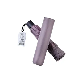 Heavenly Umbrella Super Light Sunny And Rainy Dual Use Sun Umbrella, Three Fold Vinyl Sun Protection UV Protection