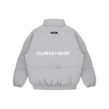 CLIMAX VISION Puffer Jacket Unisex Blue