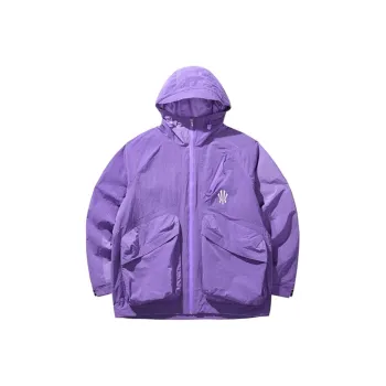 Anta Basketball Collection Jackets Coats Unisex Fluorescent Grape Purple