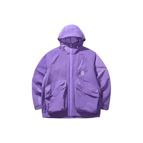 Anta Basketball Collection Jackets Coats Unisex Fluorescent Grape Purple