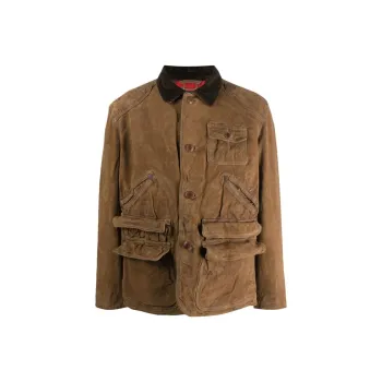 Polo Ralph Lauren Mohawk Utility Suede Jacket