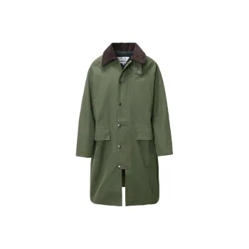 BARBOUR Coats Men Green