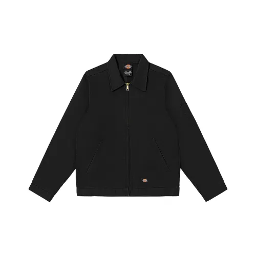 Dickies Men's Collared Zip Long Sleeve Jacket