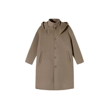 PSO Brand Coat Unisex Sandy Tea Brown