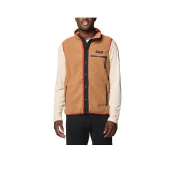 Columbia Helvetia 2 Mens Brown Vest Vest Men's Camel Brown