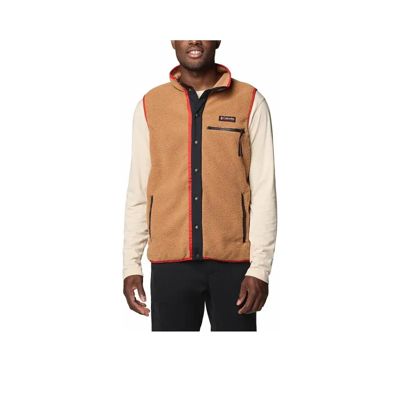 Columbia Helvetia 2 Mens Brown Vest Vest Men's Camel Brown-0