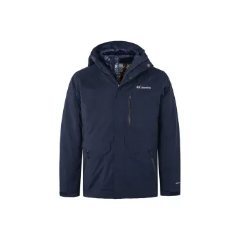 Columbia City Outdoor Collection Windbreaker Jacket Men's Navy Blue