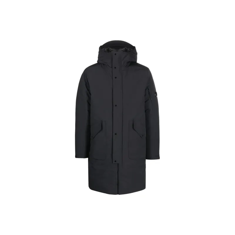 C.P.Company Logo patch Hooded Parka-0