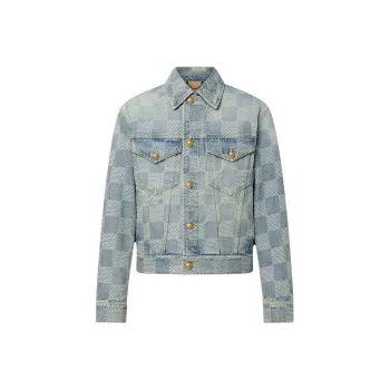 LOUIS VUITTON Damier Classic Denim Jacket