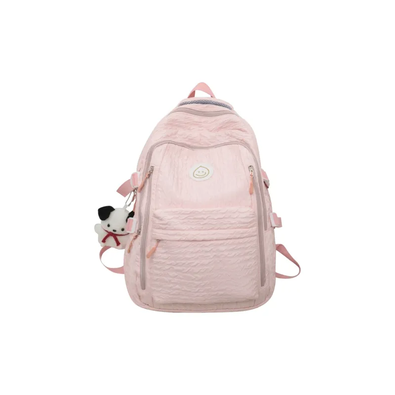 Alcohol Dragon Nylon Backpack Women's Multicolor-12