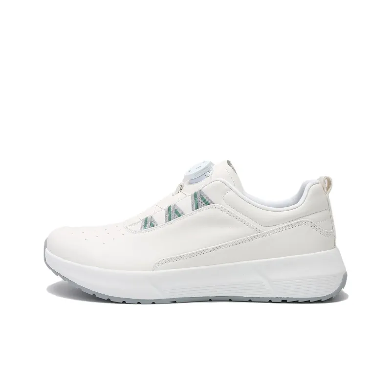 LESS IS MORE Low Top Casual Shoes Men's White/Green-0