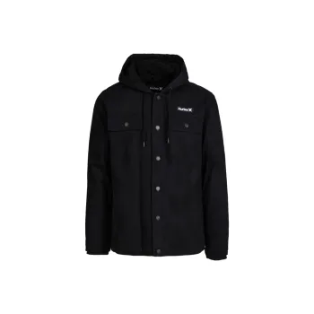 Hurley Jackets Coats Unisex Black