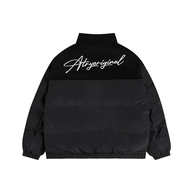 Atry Flower Body LOGO Series Puffer Jackets Unisex-0