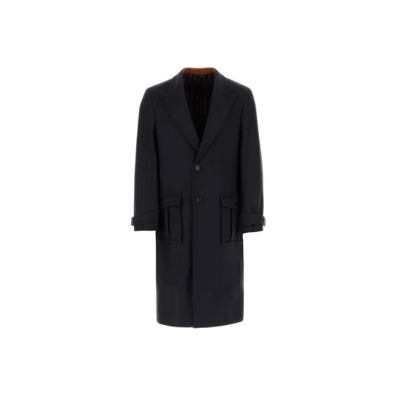 ETRO Single breasted Cargo pocket Coat-0