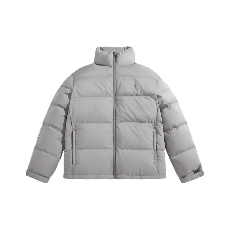 PEACEBIRD MEN Down Jacket Unisex Gray-0