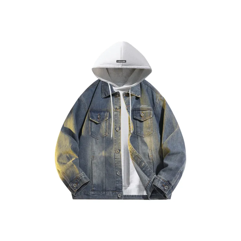 FASTFISH Denim Jackets Unisex-4