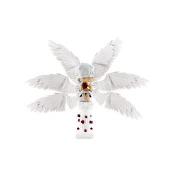 POP MART Hirono Mute Drama Collection, Six Winged Angel, White, Unique, Refined, Creative, Cute Hang Tag Box 14.5cm