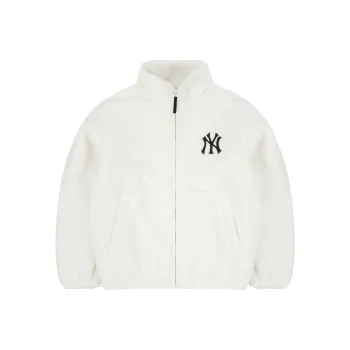MLB Velvet Jackets Unisex Ivory