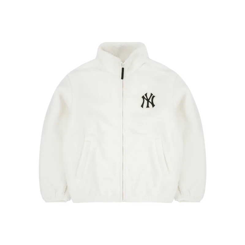 MLB Velvet Jackets Unisex Ivory-0