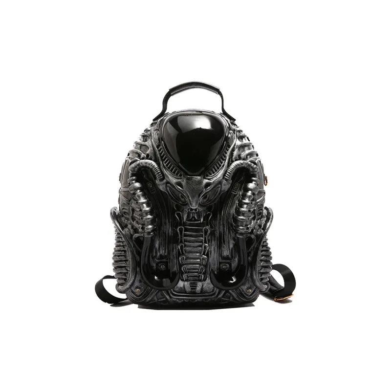 Yalu Oxford Backpack Regular Unisex White/Silver/Black/Burgundy/Gold-6
