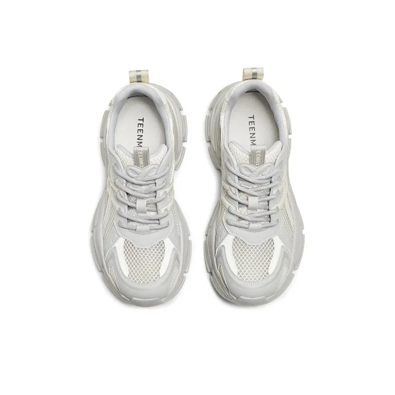 Teenmix Cut Out Planet Cushioning, Slip Resistant, Lightweight, Height Enhancing Low Top Chunky Sneakers Women's-8