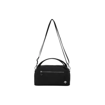 DESCENTE Nylon Shoulder Bag, Crossbody Bag, Handbag Mini Women's Black