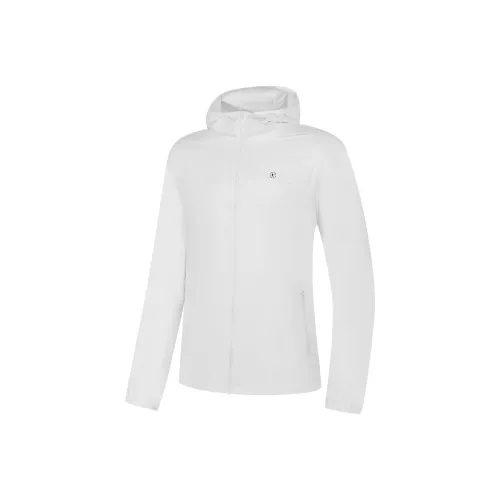 QIAODAN Woven Sun Protection Clothing Men's Jordan White