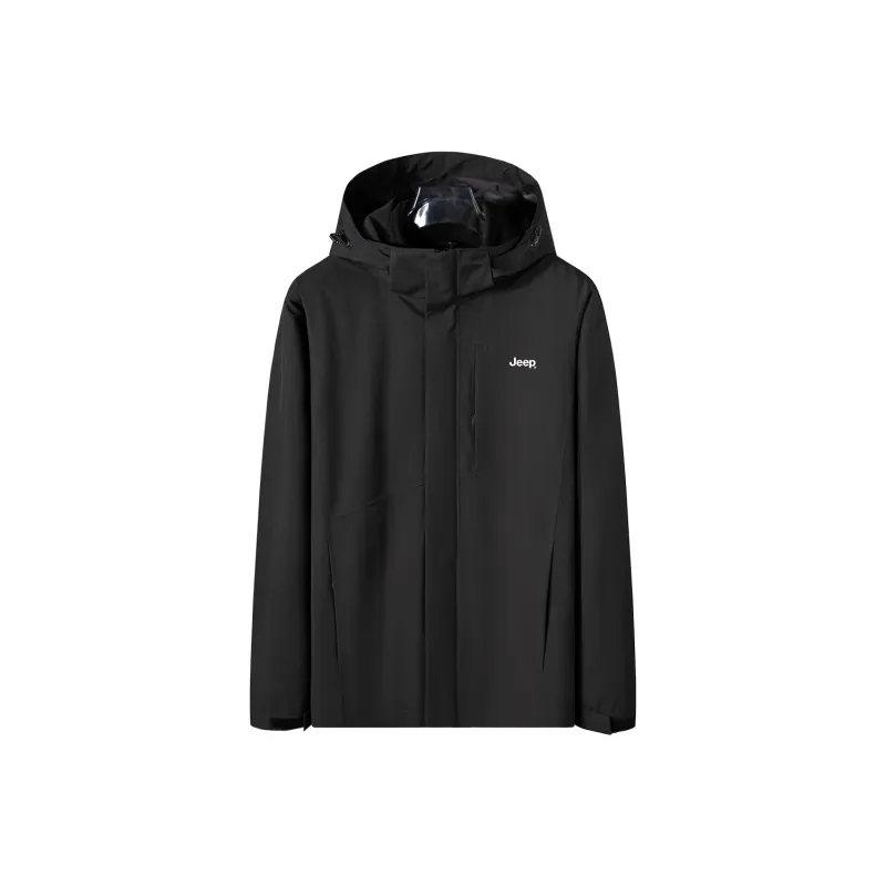 Jeep Urban Living/Travel/Commuting Waterproof And Windproof Windbreaker Jacket Unisex-15