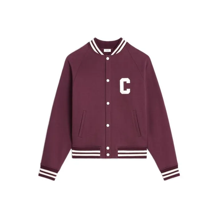 CELINE Baseball Jacket Men's Red-0