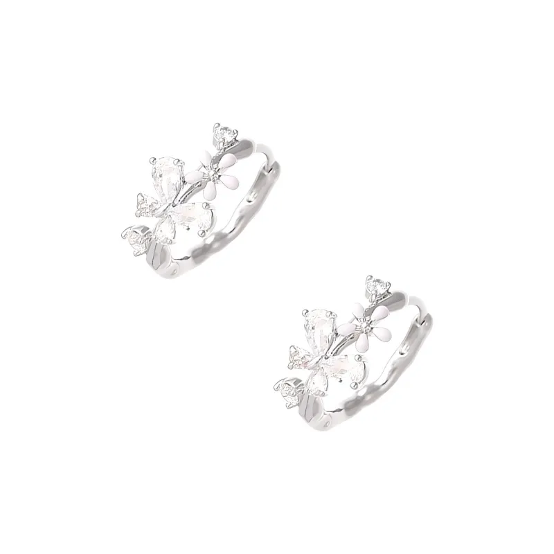 KEMLAIDA 925 Sterling Silver Earrings Women's-1